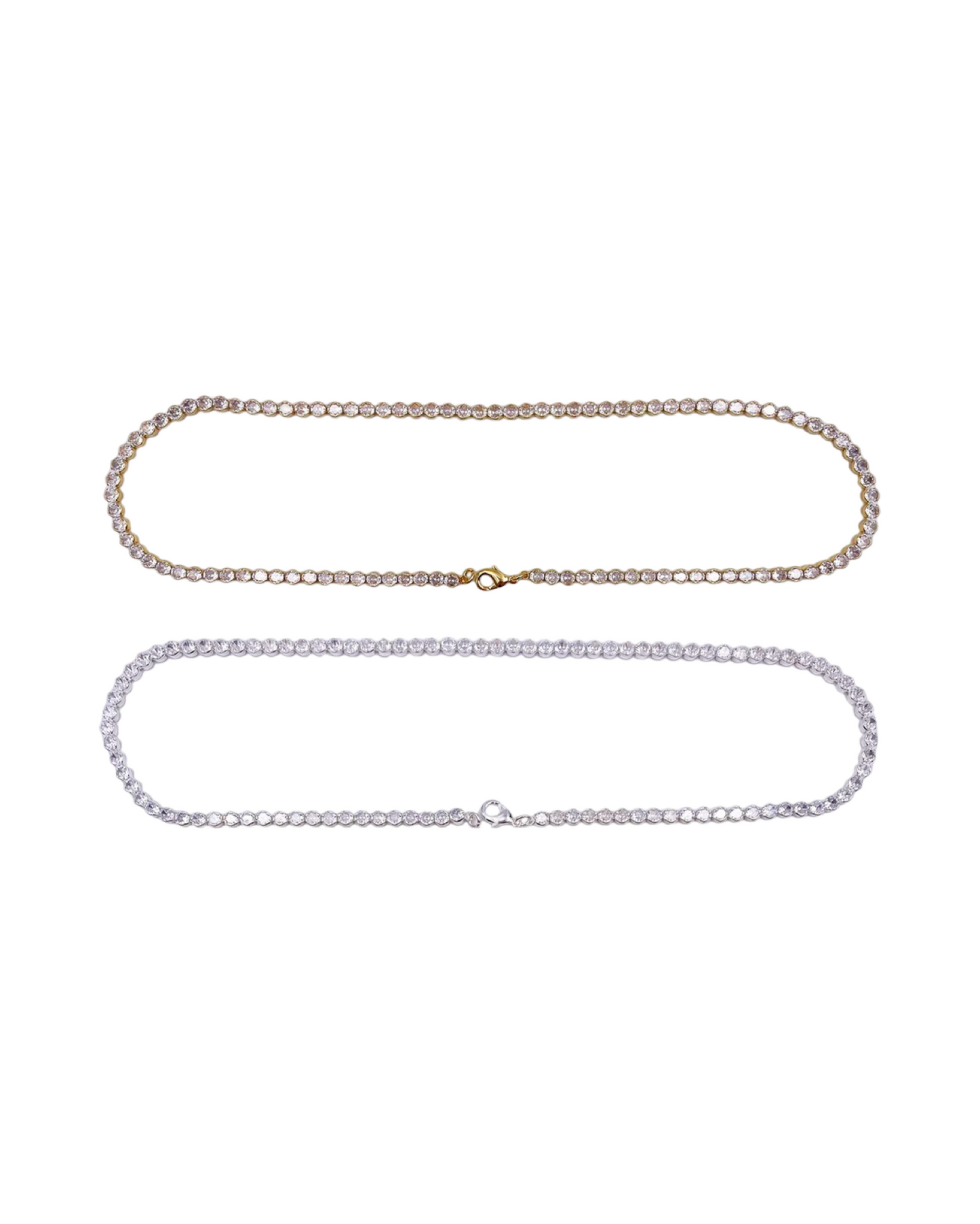 Round crystal necklace