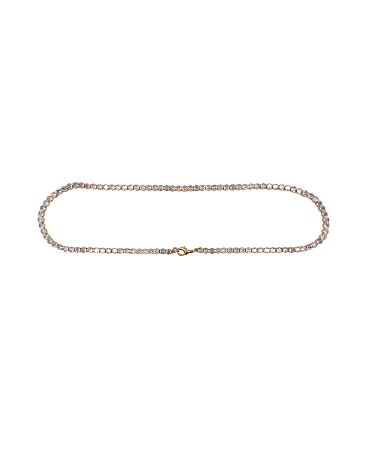 Round crystal necklace